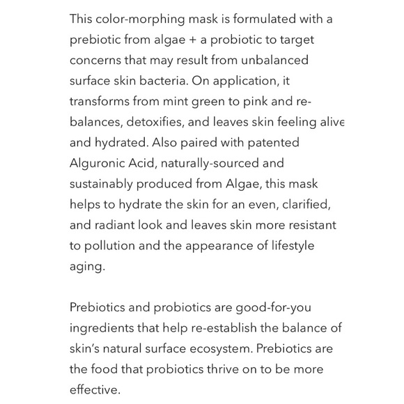Algenist ALIVE Prebiotic Balancing Mask - Picture 3 of 10